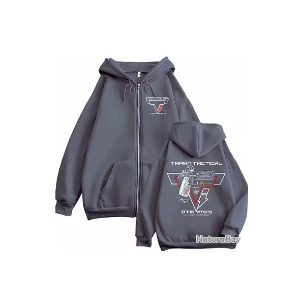Sweat TARAN TACTICAL gris  LIVRAISON GRATUITE