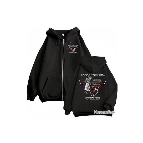Sweat TARAN TACTICAL noir  LIVRAISON GRATUITE