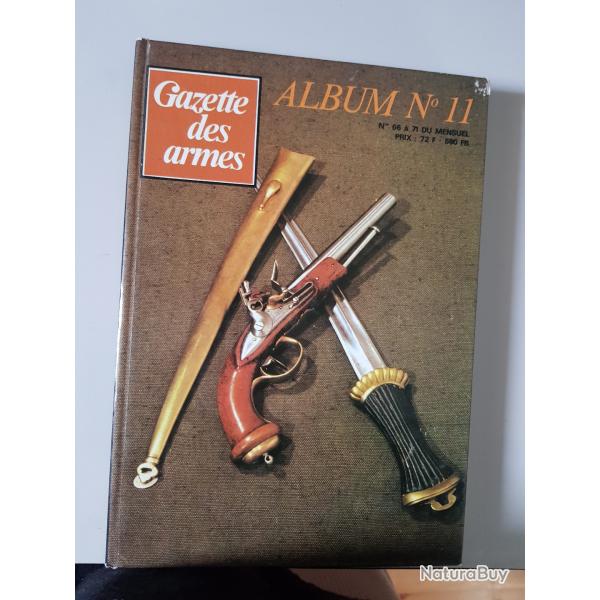 Lot de 5 Albums de la Gazette des Armes