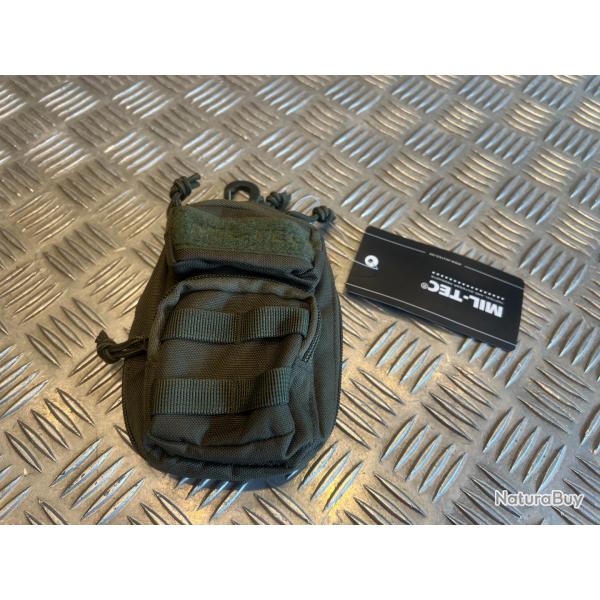 petite sacoche porte cl� assaut mil-tec vert kaki