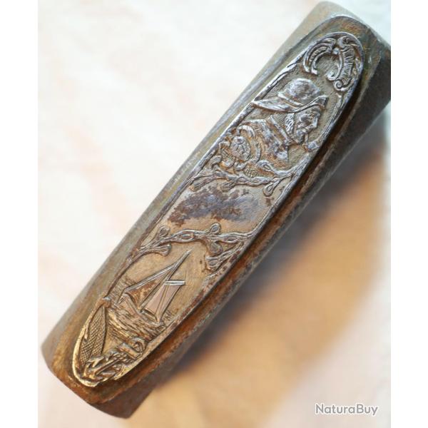 UNIQUE  Empreinte pour plaquettes de canif Voilier et marin - COU25AN001