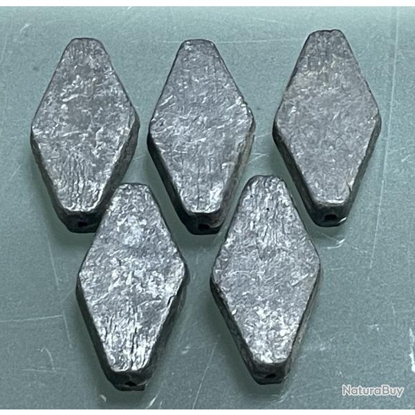 5 PLOMBS DE 120 GRS