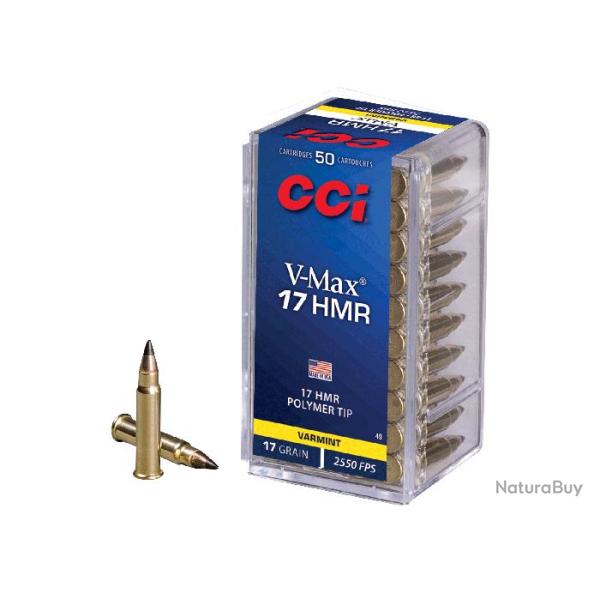 Munitions CCI 17HMR V-Max 17 GR