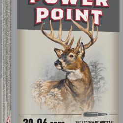 Munitions Winchester 30-06 SPRG Power Point 180Gr