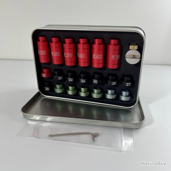 Comparateur de balles feuillures et LHT