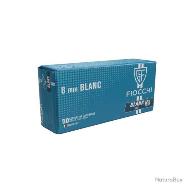 Munitions 8mm  blanc Fiocchi X50