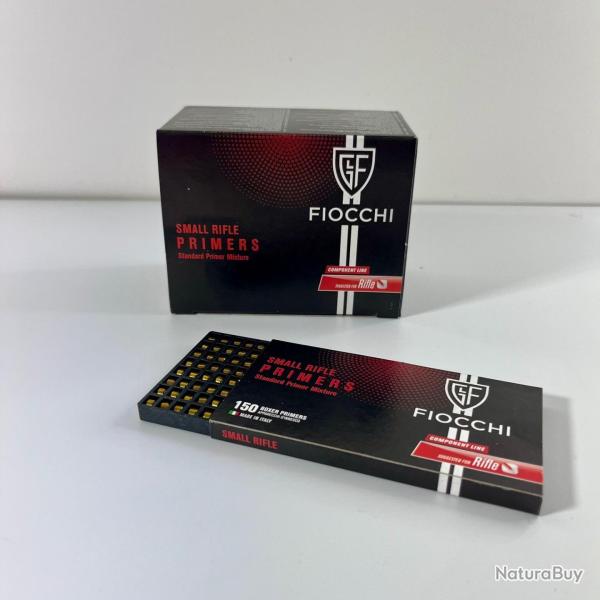 Amorces Fiocchi Small Rifle Primers x150