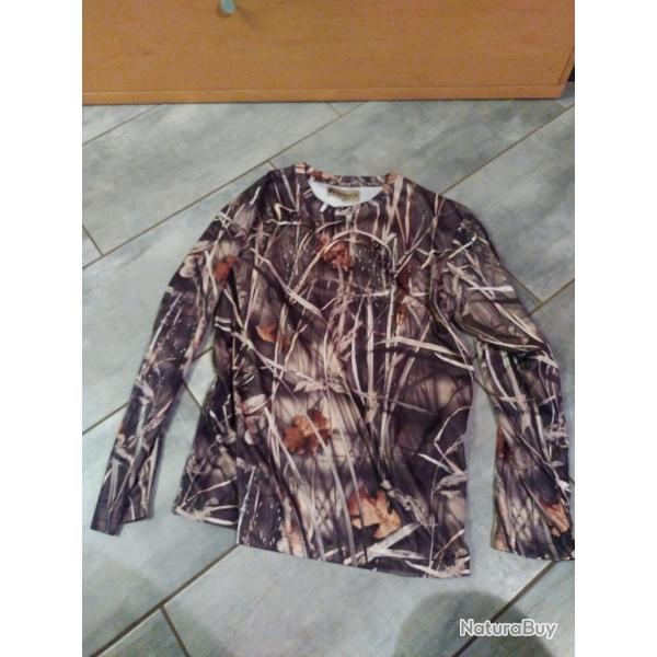 Sous-pull percussion 3XL camouflage en tr�s bon �tat