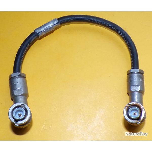 RADIO : CABLE DE LIAISON ENTRE DEUX POSTES RADIO  ,POUR RADIOAMATEUR ,BON ETAT  VOIR PHOTOS . POUR T