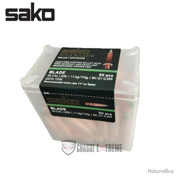 100 Ogives SAKO Blade Pro Tec Cal 30/308 131gr