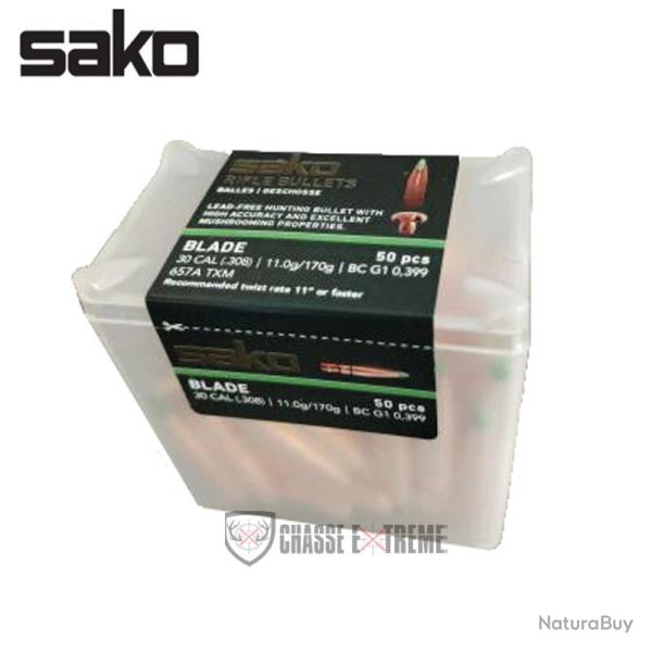 100 Ogives SAKO Blade Pro Tec Cal 30/308 175gr
