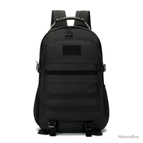 Sac  Dos Tactique 50L Etanche Grande Capacit Lger et Rsistant pour Sport Escalade plein air Noir