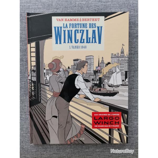 BD La Fortune des Winczlav no 1 Vanko 1848 Largo Winch neuf