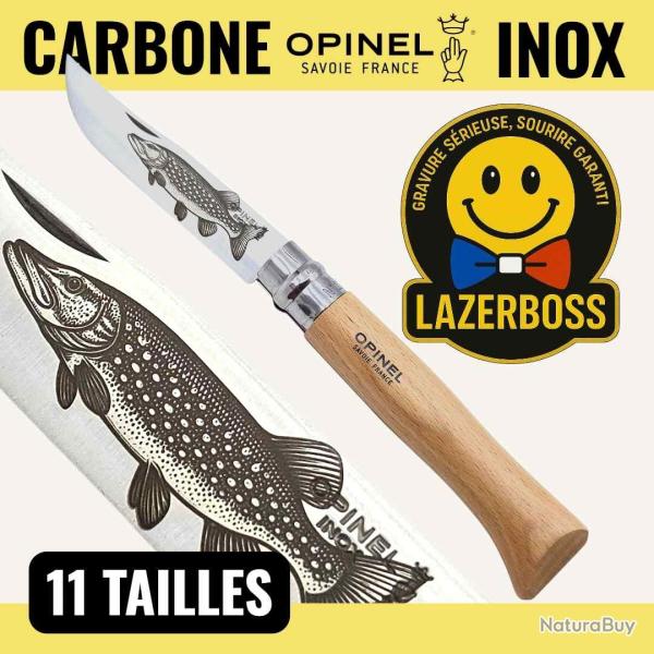 OPINEL N 10 BROCHET + PRENOM