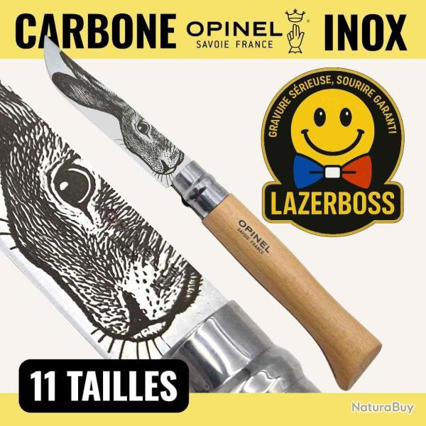 OPINEL 12 LIEVRE LAPIN + PRENOM