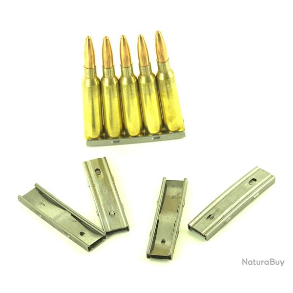 LAME CHARGEUR pour Mauser su�dois Carl Gustafs / Husqvarna M94, M96, M96/38, M38, M41, AG42 Ljungman