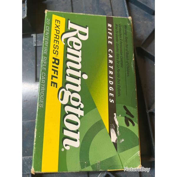 � vendre 15 balles REMINGTON EXPRESS calibre 9.3x62