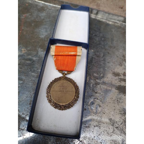 M�daille pr�voyance sociale