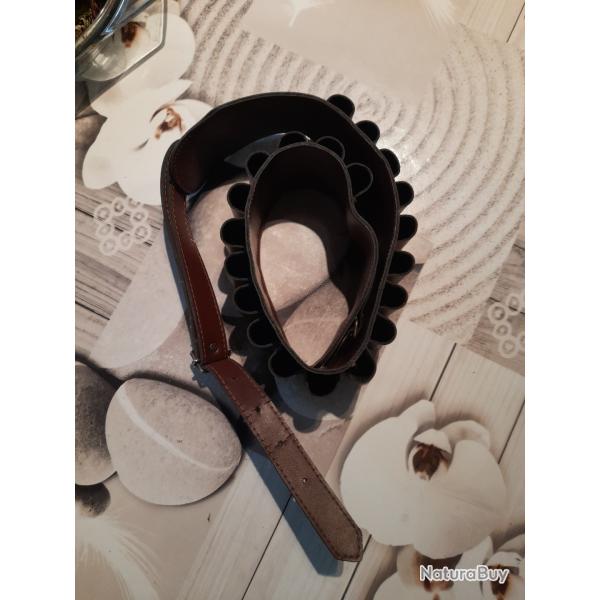 Cartouchiere cuir