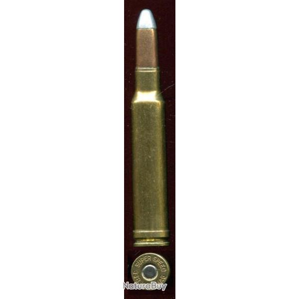 .338 Winchester Magnum - SUPER SPEED - balle cuivre pointe plomb