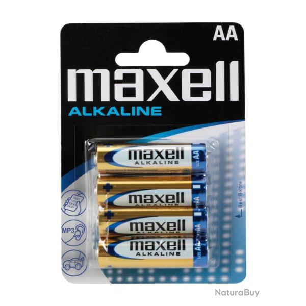 Piles alcaline lr06 - aa blister de 4 Pro Hunt