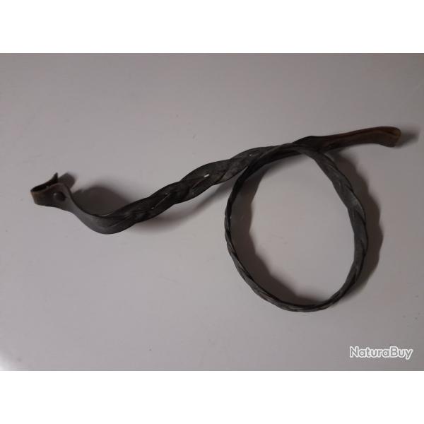 Bretelle cuir tress�e