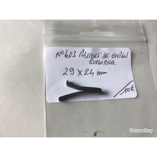 VENDU PAR LE-CUIRASSIER N 403 RESSORT D'ARMURERIE POUR CHIENS FUSILS SUPERPOSS