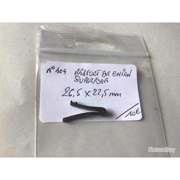 VENDU PAR LE-CUIRASSIER N 404 RESSORT D'ARMURERIE POUR CHIENS FUSILS SUPERPOSS