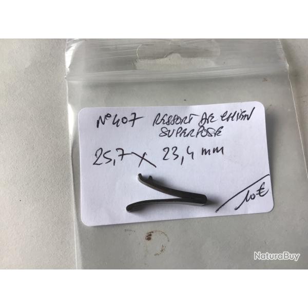 VENDU PAR LE-CUIRASSIER N 407 RESSORT D'ARMURERIE POUR CHIENS FUSILS SUPERPOSS