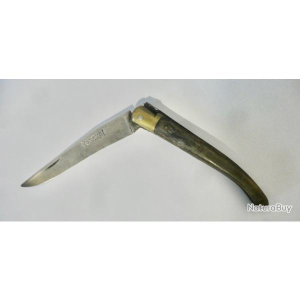 ANCIEN COUTEAU LAGUIOLE MANCHE CORNE