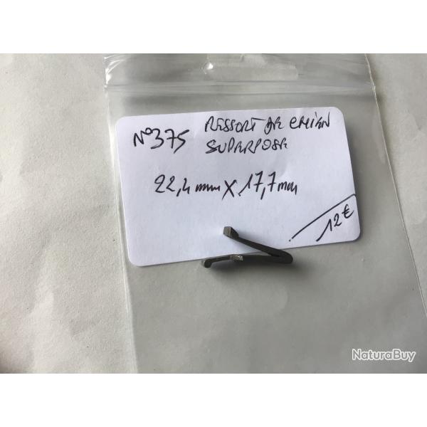 VENDU PAR LE-CUIRASSIER N 375 RESSORT D'ARMURERIE POUR FUSILS SUPERPOSS