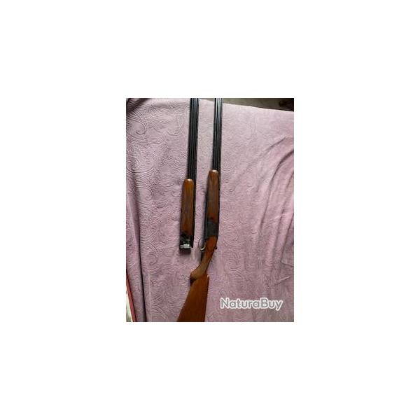 Browning B25 cal 20/76 deux jeux de canons