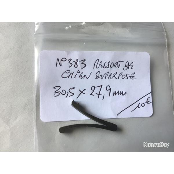 VENDU PAR LE-CUIRASSIER N 383 RESSORT D'ARMURERIE POUR FUSILS SUPERPOSS