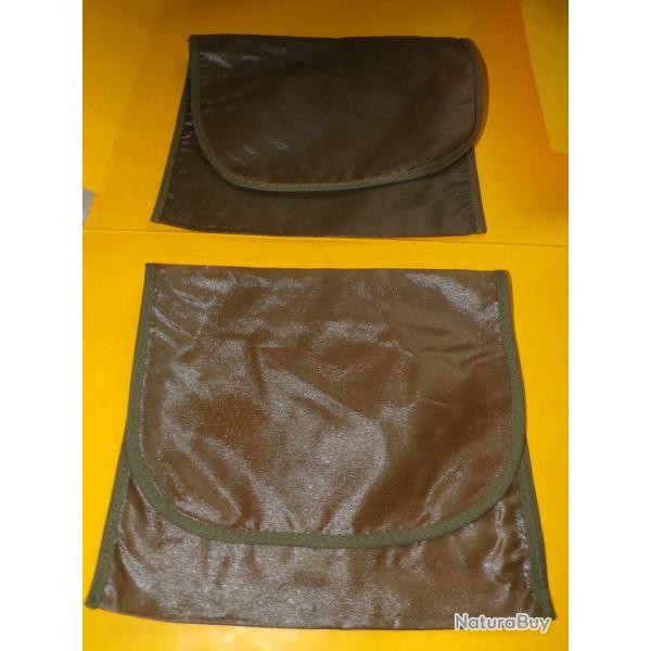 ARMEE AMERICAINE U.S : LOT DE 2 TABATIERES EN PLASTIQUE POUR GARDER LE TABAC AU SEC , DIMENSION 18 C