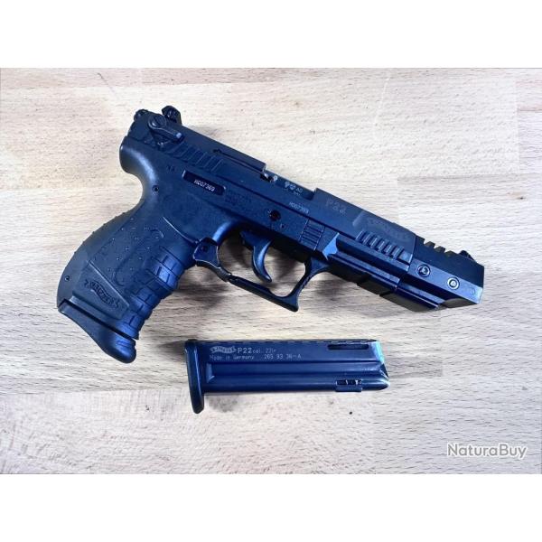 PISTOLET WALTHER P22 TARGET Cal.22 lr