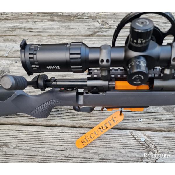 Chargeur de s�curit� avec drapeau pour Savage 110