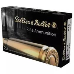 Cartouches SELLIER & BELLOT calibre 270 win sp 150grs 9.7g x20