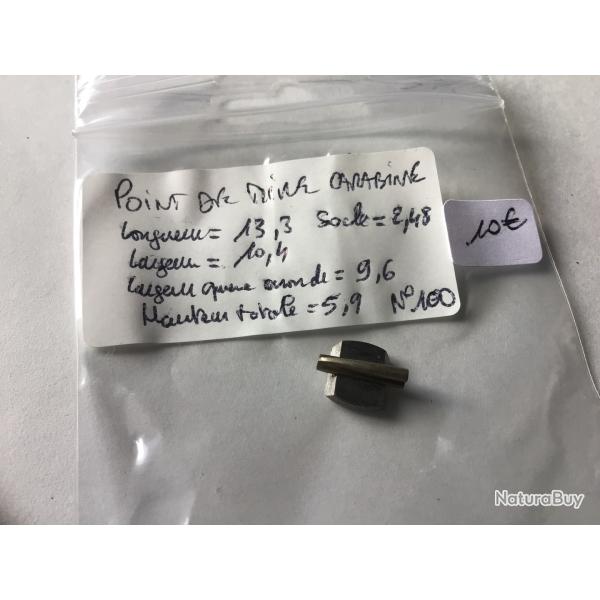 VENDU PAR LE-CUIRASSIER N 100 POINT DE MIRE DE CARABINE