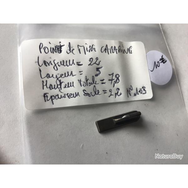 VENDU PAR LE-CUIRASSIER N 103 POINT DE MIRE DE CARABINE