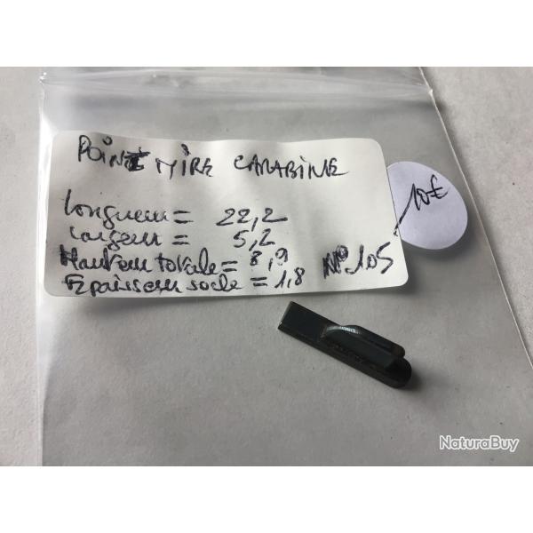 VENDU PAR LE-CUIRASSIER N 105 POINT DE MIRE DE CARABINE