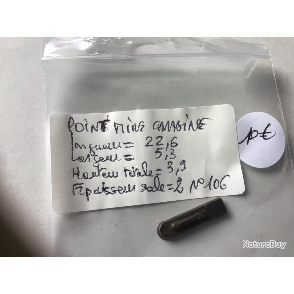 VENDU PAR LE-CUIRASSIER N 106 POINT DE MIRE DE CARABINE