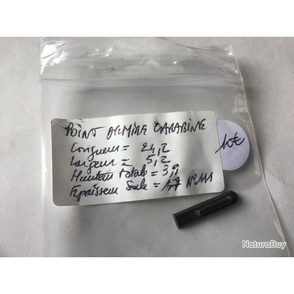 VENDU PAR LE-CUIRASSIER N 111 POINT  DE MIRE DE CARABINE