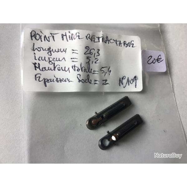 VENDU PAR LE-CUIRASSIER N109 POINT DE MIRE RTRACTABLE