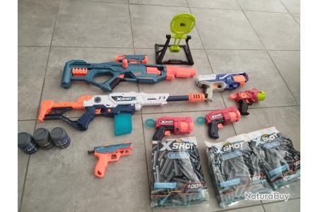 Pistolets à projectiles en mousse et accessoires NERF