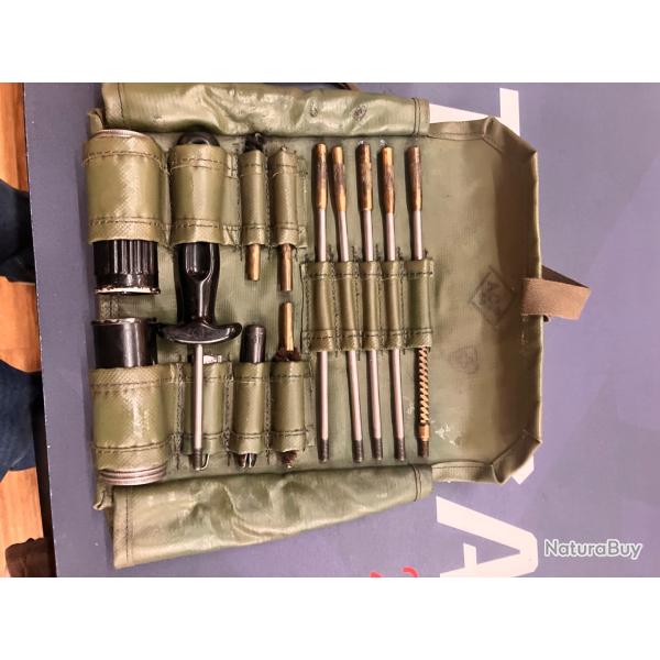 Trousse de nettoyage de l'arme suisse K11, K31 et FASS77