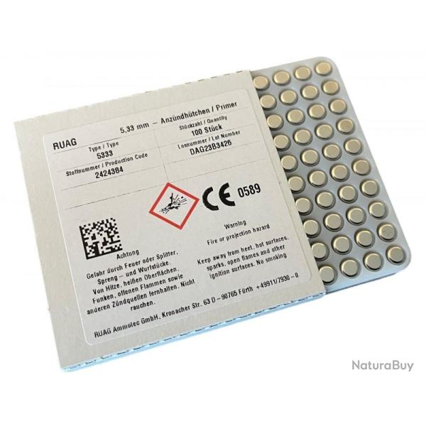 RWS - 1000 amorces Large Rifle Magnum - 5333