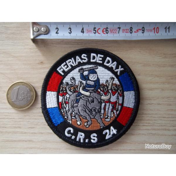 cusson CRS 24 France fria de Dax Landes France insigne collection
