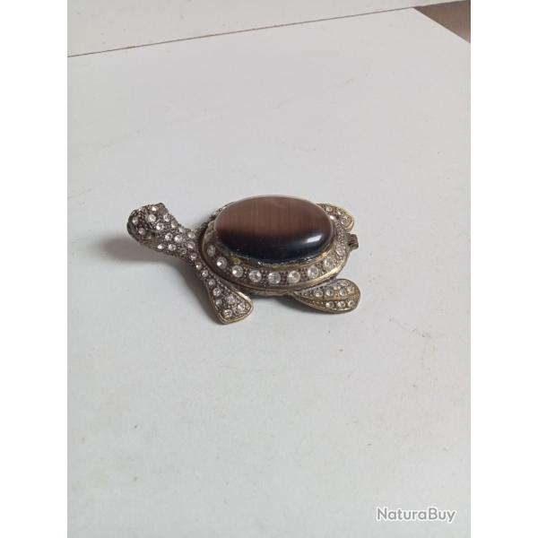 statuette tortue bijoux ancien longueur 7 cm