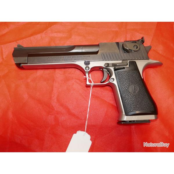 Pistolet DESERT EAGLE en 357 Mag bicolore vritable Isralien