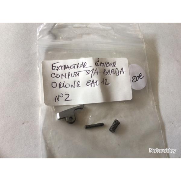 VENDU PAR LE-CUIRASSIER N�2 EXTRACTEUR GAUCHE COMPLET DE SEMI AUTOMATIQUE BREDA ORIONE CAL 12